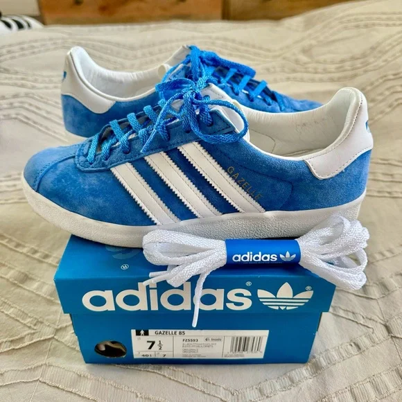 adidas Gazelle 85 Sneakers in Blue Bird - Picture 7 of 8